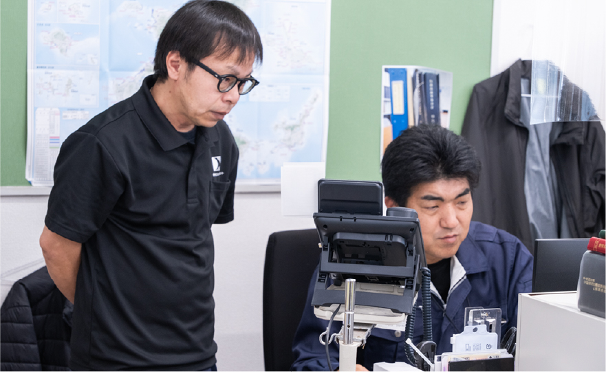 インタビュー写真